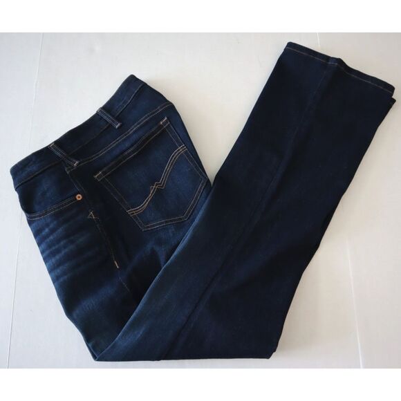 ARIAT R.E.A.L. Women's Sz 33R Pennsylvania Blue High Rise Ballary Boot Cut Jeans - Picture 12 of 13